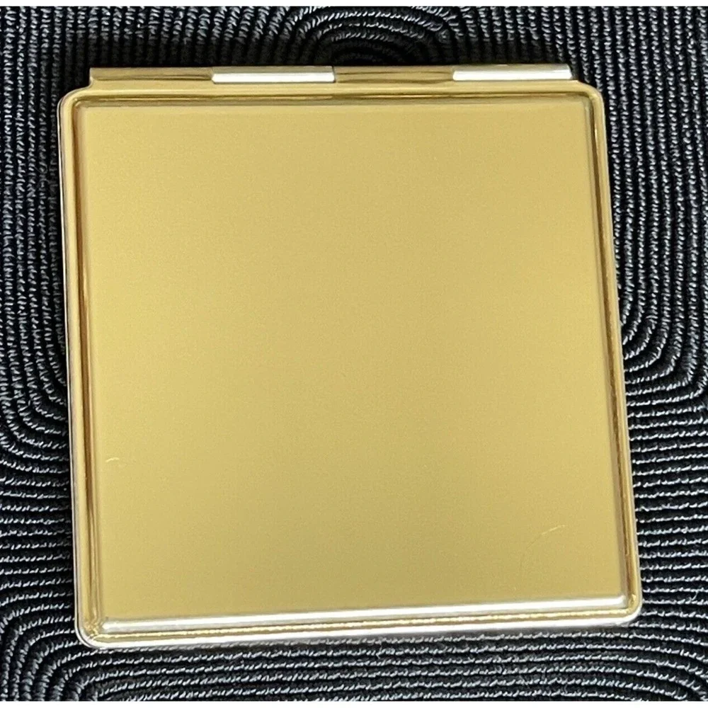 Joan Rivers Goldtone Bee Purse Travel Mirror Compact w/‎ Black Velvet Case 3